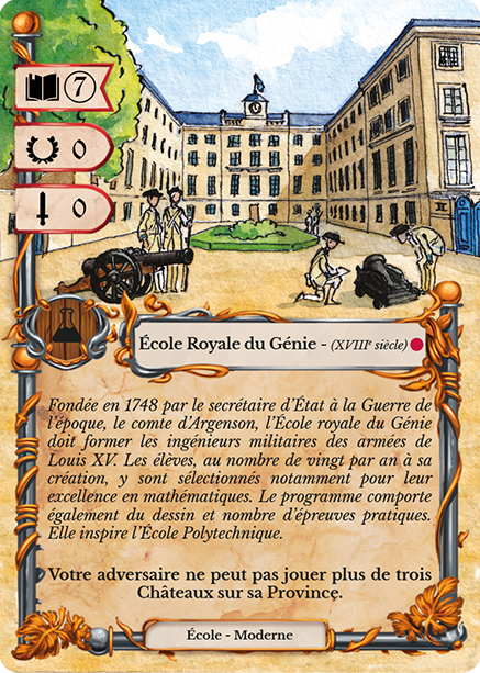 Ecole Royale du Génie - (XVIIIe siècle)